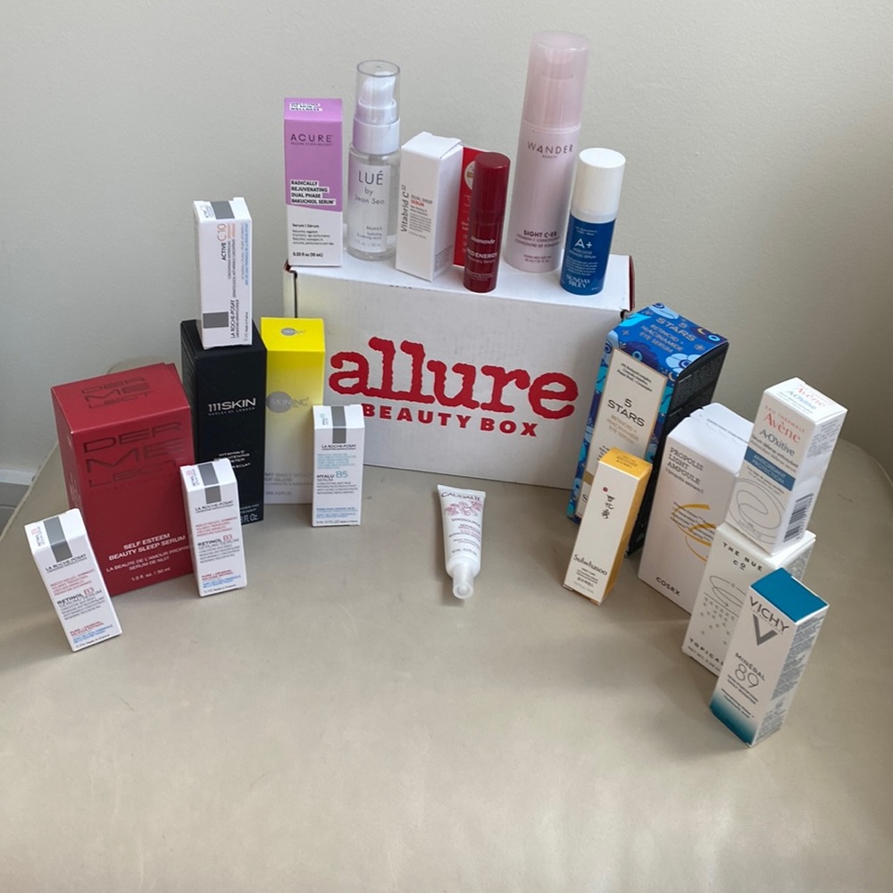 Allure Beauty Box 20 Serum Products